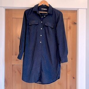 Gap Navy Shirt Dress